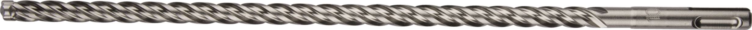 En lang, spiralformet metalstang med ensartet vindning.