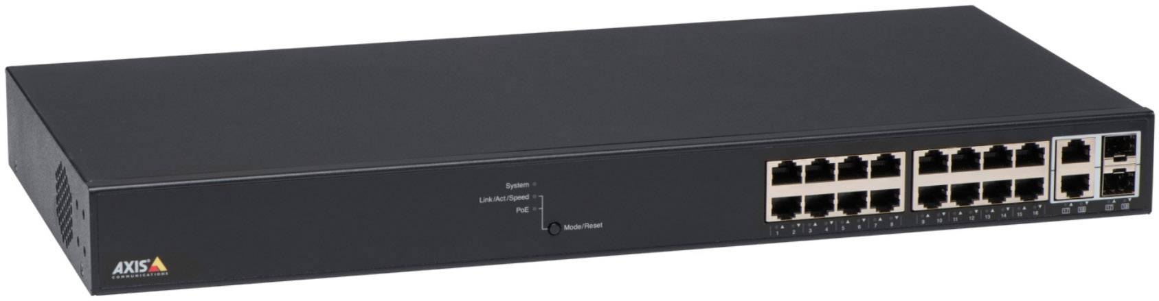 AXIS 5801-692 Axis T8516 - Switch - verwaltet - 16 x 1 Strømforsyning-switch PoE-funktion