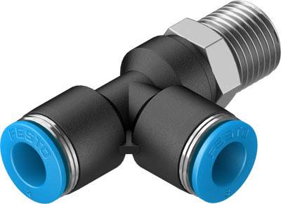 FESTO T-stik 130828 QSTL-1/4-8-50 Rør Ø: 8 mm 1 stk