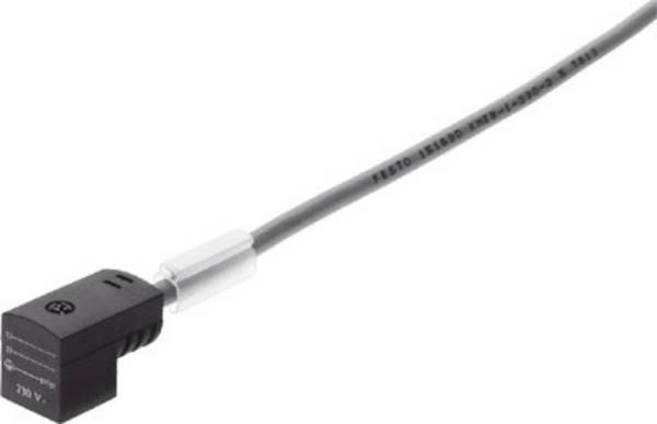 FESTO Stikdåseledning 151690 KMEB-1-230AC-2,5 Poltal: 3 230 V/AC (max) 1 stk