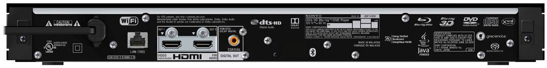 Sony UBP-X800M2 UHD Blu-ray-afspiller 4K Ultra HD , High Resolution Audio, WLAN, Smart TV Sort-2
