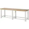 RAU 03 SLW-257B5S.12 Arbejdsbænke (B x H x T) 2500 x 850 x 700 mm