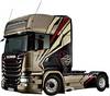 Italeri 510003930 Scania R730 Streamline Chimera Truckmodel byggesæt 1:24