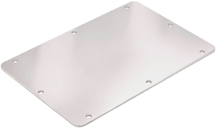 Weidmüller KTB GP 303020 AB S4 Mounting plate Rustfrit stål Sølv (B x H) 167 mm x 296 mm 1 stk