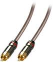 LINDY 37899 Audio Tilslutningskabel [1x Cinch-stik - 1x Cinch-stik]
