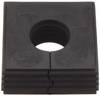 Weidmüller CABTITE SE 18-19 LRG BK Tætningsindsats slidset Klemme-diameter (max.) 19 mm TPE (støjneutral specialgummiblanding) Dybsort 10 stk