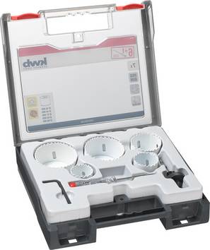 kwb  598260 Stiksavs-sæt 7 dele 35 mm, 44 mm, 51 mm, 65 mm, 68 mm C45 1 stk