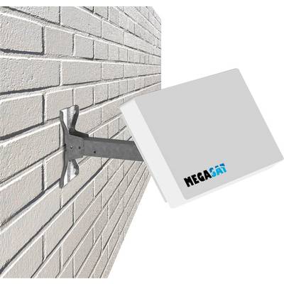 MegaSat D4 Profi Line SAT-antenne Hvid
