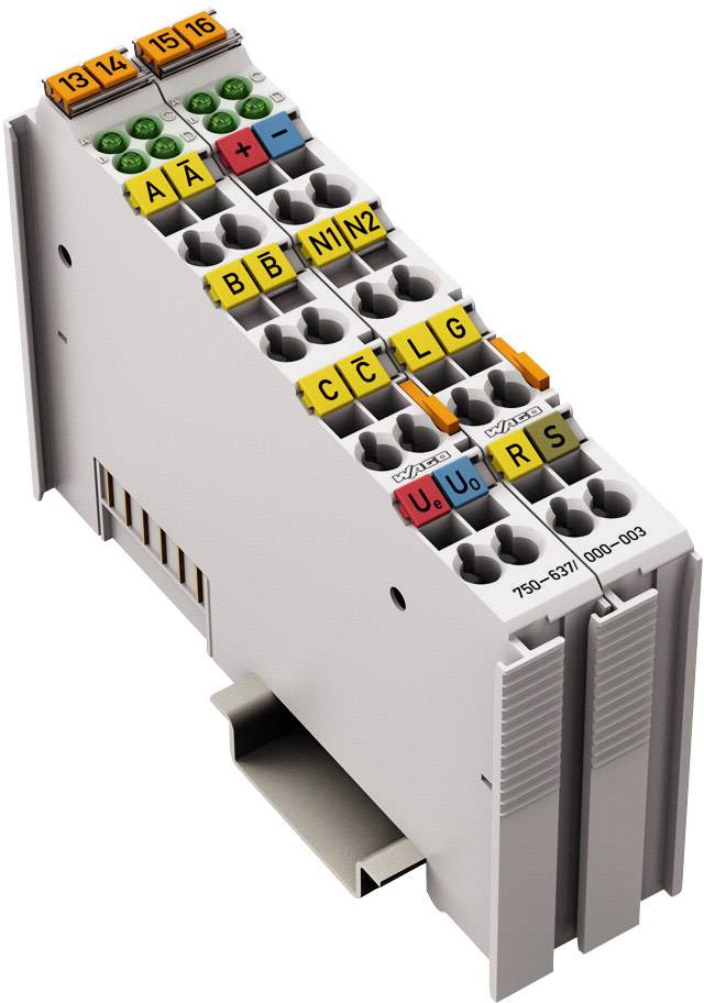 WAGO 750-637/000-003 PLC-Inkremental-Encoder-Interface 750-637/000-003 1 stk