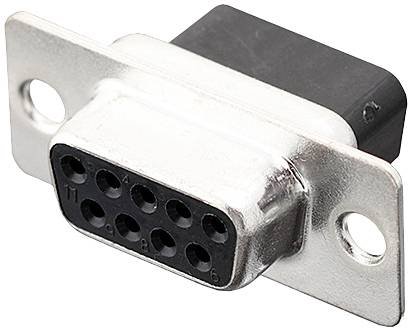 encitech DBC09-SS 2101-0190-11 D-SUB-stiftliste 180 ° Poltal: 9 Crimp 1 stk Tray