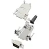TRU COMPONENTS TCDTZF09HDP15K 7709536 D-SUB stiftliste-sæt 180 ° Poltal: 15 Loddekop 1 stk