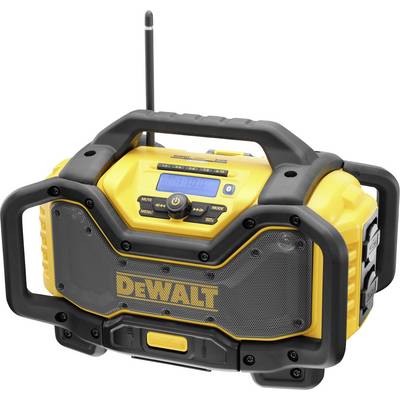 Byggepladsradio DEWALT DCR027 Sort, Gul
