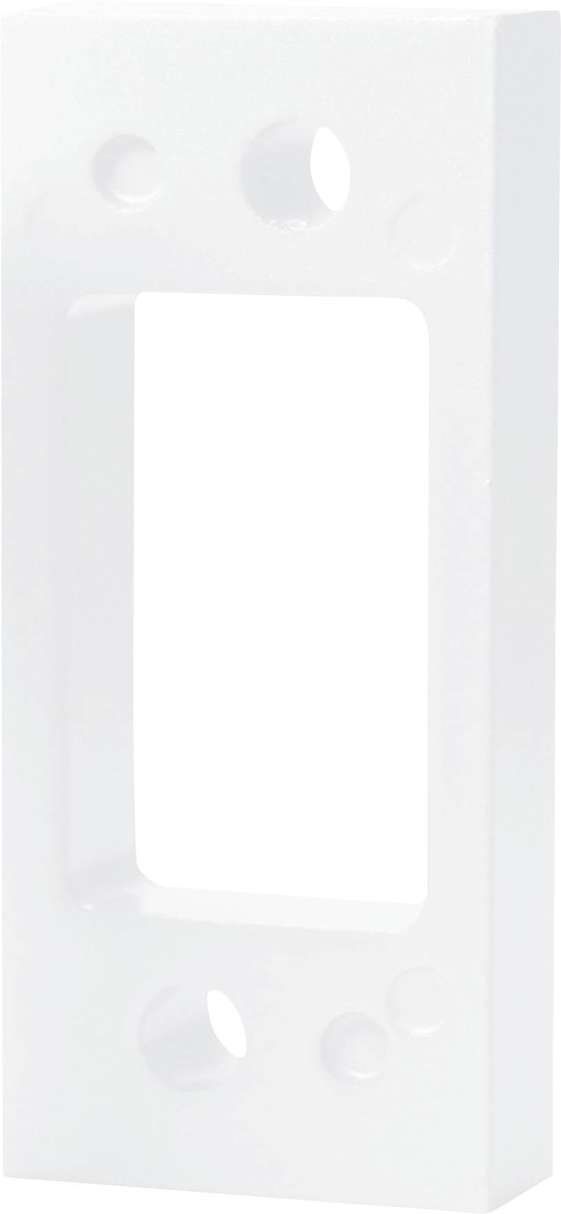 Basi 1200-0322 Aftandsplade Hvid (blank)