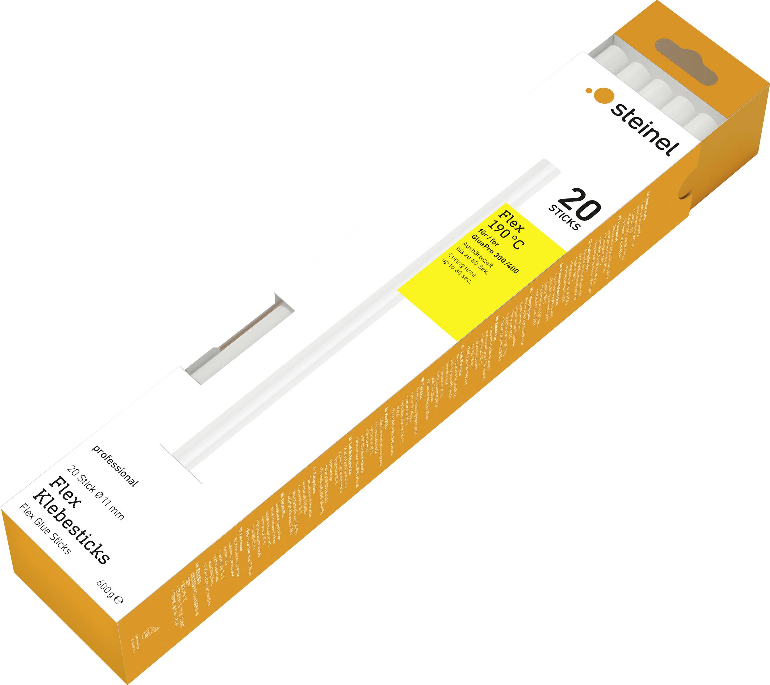 Steinel 110054642 Varmlimpinde 11 mm 300 mm Transparent 0.6 kg 20 stk
