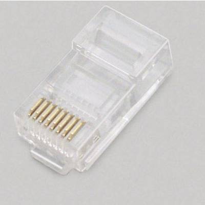 BKL Electronic RJ-stikforbindelse 2606001 Stik, lige Pol-tal (RJ) 6P4C Transparent 100 stk