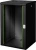 Digitus DN-19 20U-6/6-SW 19 tommer vægkabinet (B x H x T) 600 x 998 x 600 mm 20 U Sort, Sort (RAL 9005)