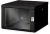 Digitus DN-19 07U-6/6-SW 19 tommer vægkabinet (B x H x T) 600 x 420 x 600 mm 7 U Sort, Sort (RAL 9005)