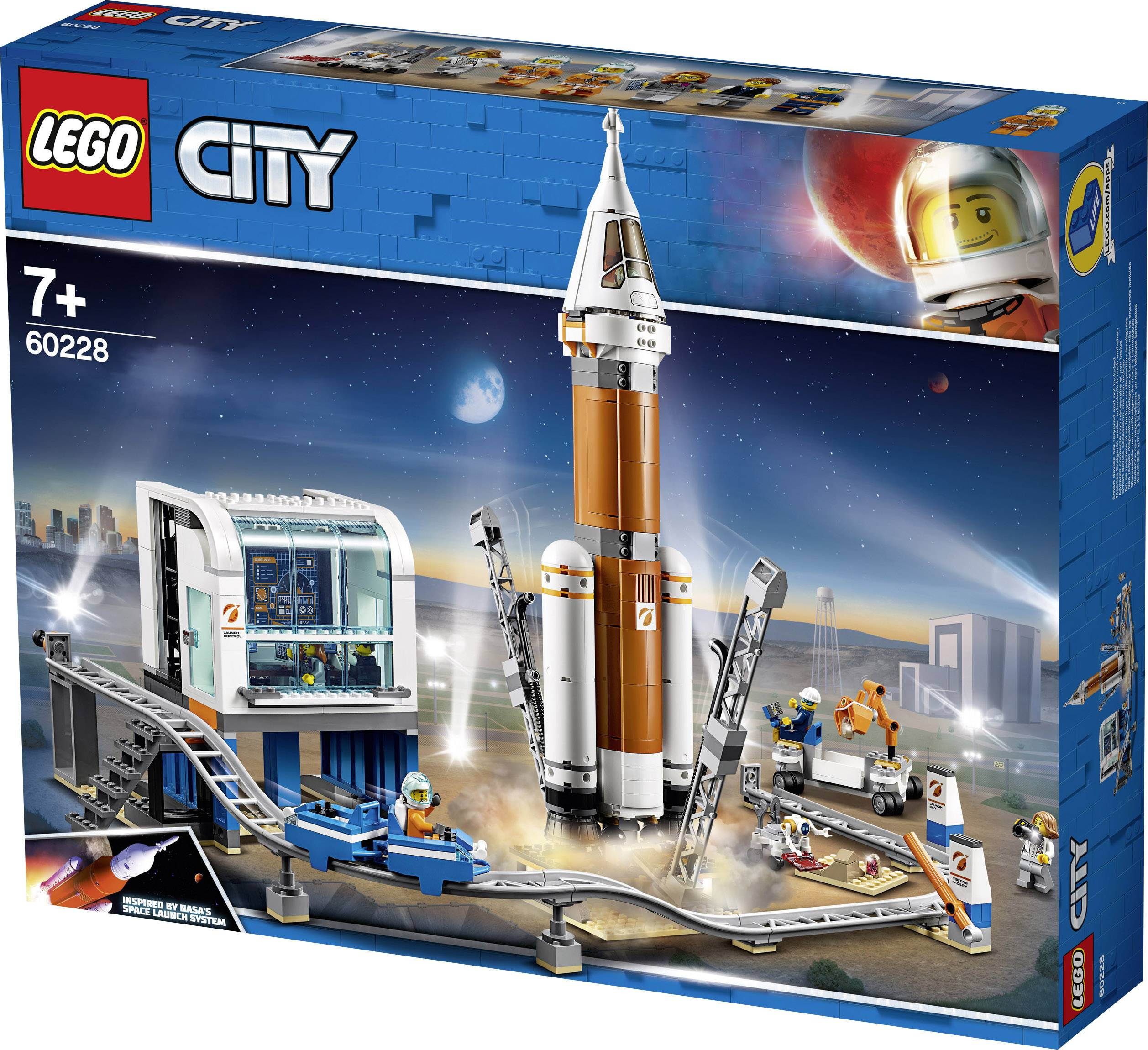 LEGO® CITY 60228 Rumraket med kontrolcenter |