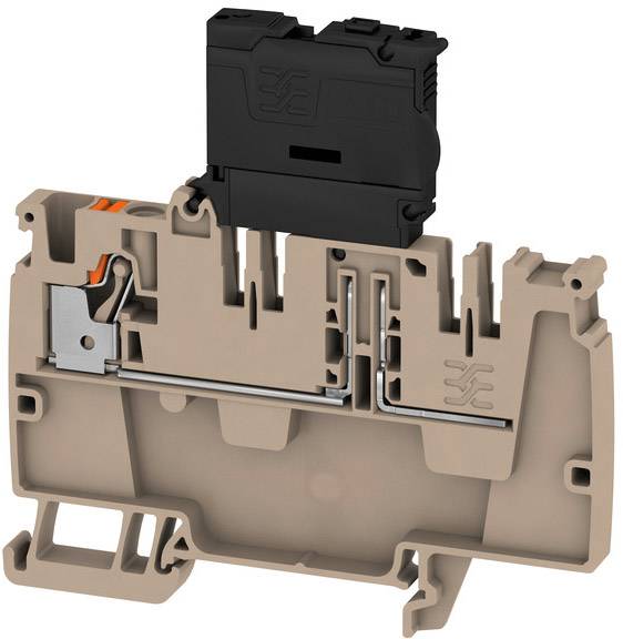 Weidmüller 2581720000 Fordeler-rækkeklemme 6.10 mm Push-In-klemme Beige 50 stk Piece