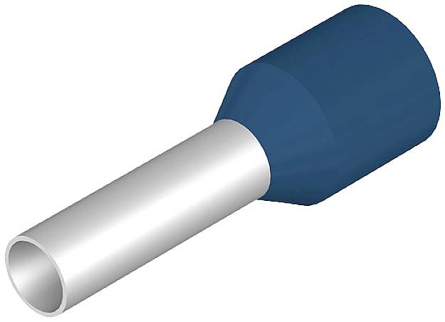 Weidmüller 1476060000 Kabelsko 2.5 mm² Delvist isoleret Blå 3000 stk