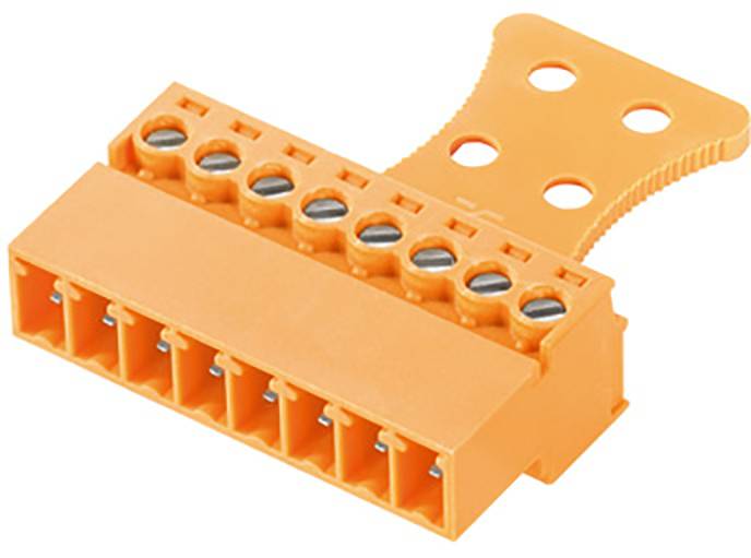 Weidmüller 1237080000 Printpladestik Samlet poltal 10 Antal rækker 1 50 stk