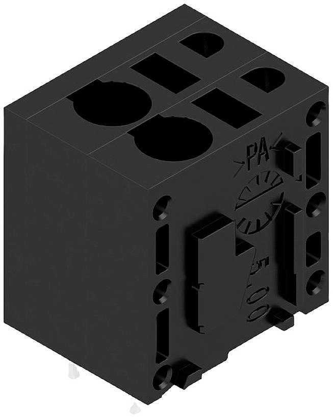 Weidmüller LMFS 5.00/02/180 3.5SN BK BX Skrueklemmeblok 2.5 mm² Poltal 2 Sort 130 stk