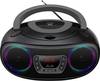 CD-radio Denver TCL-212BT FM Stemningsbelysning Grå