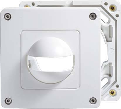 ESYLUX EM10055157 Afdækning Væg Hvid IP44