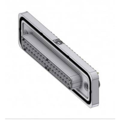 Deltron Connectors DTSWM37SY/2M85UN D-SUB-tilslutning 180 ° Poltal: 37 Lodning, Pins 1 stk