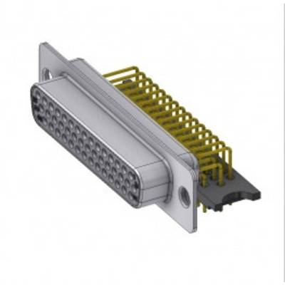 Deltron Connectors Deltron HD-D44 SYC/2 D-SUB-tilslutning 180 ° Poltal: 44 Lodning, Pins 1 stk