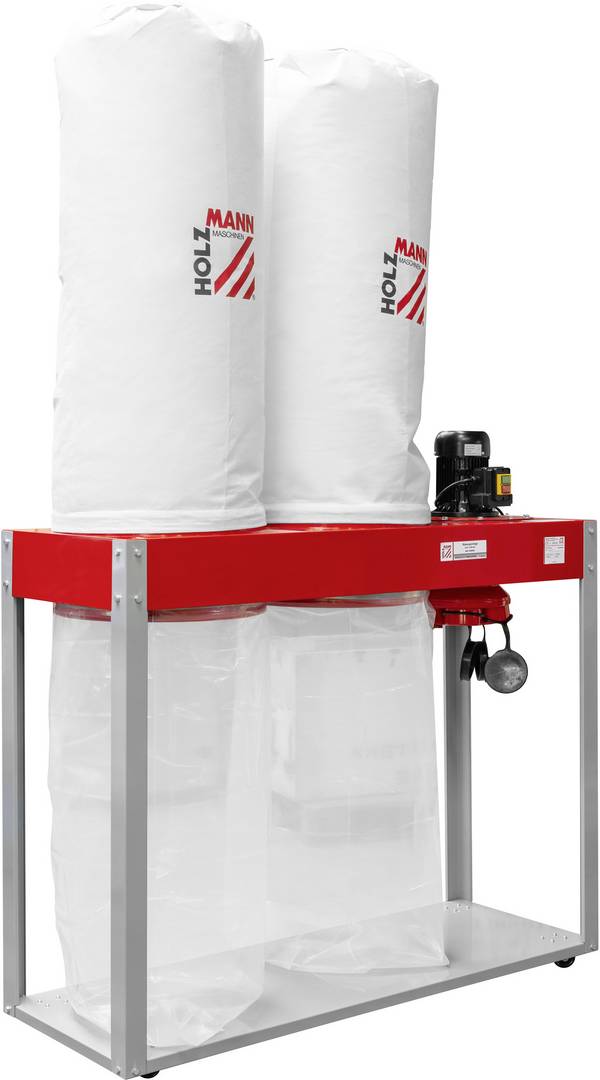 Holzmann Maschinen ABS5000SE_400V ABS5000SE_400V Udsugningsanlæg  100 l  Passer til sugetilslutning: 100 mm