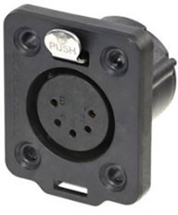 Neutrik NC5FDX-TOP XLR-stik Tilslutning, indbygning Poltal: 5 1 stk