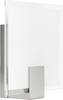 Brilliant Sonian 90324/13 Vægbelysning E14 40 W LED (RGB) Rustfrit stål, Hvid