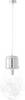 Brilliant Bulb 93429/15 Pendullampe LED (RGB) E27 60 W Krom, Transparent