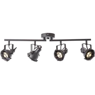 Brilliant Jesper G54332/86 Loft-spotlights LED (RGB) GU10 20 W Sort