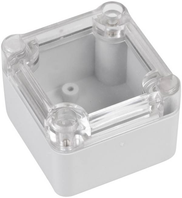TRU COMPONENTS TC-7910848 Universalkabinet 51 x 49 x 36 ABS-PC Grå 1 stk