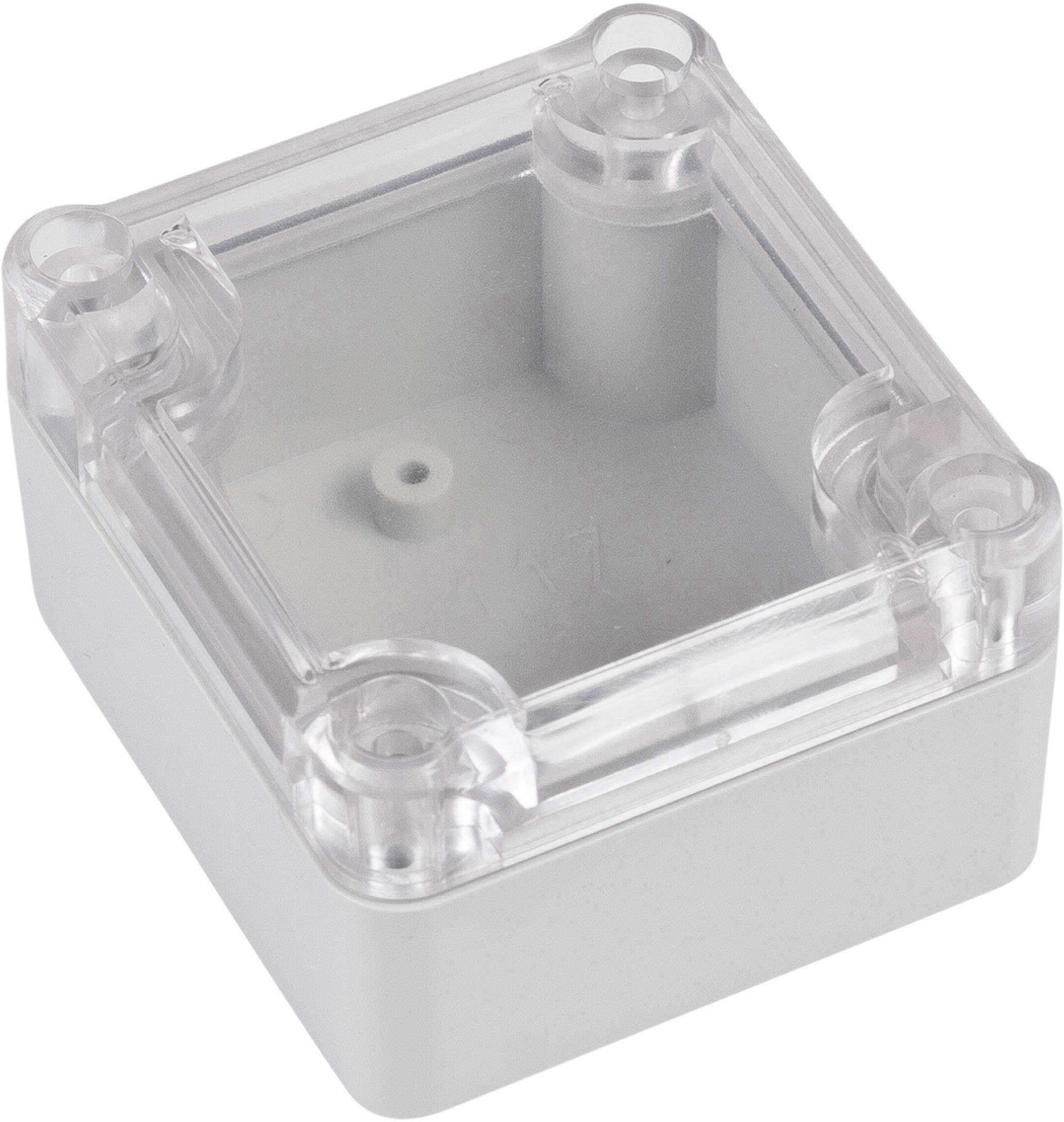TRU COMPONENTS TC-7910904 Universalkabinet 63 x 57 x 37 ABS-PC Grå 1 stk