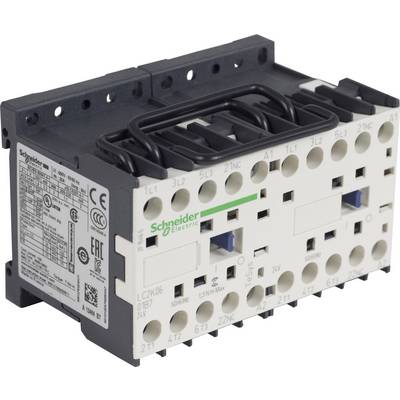 Et kontaktor fra Schneider Electric, model LC2K06. Den har flere tilslutninger til elektriske kredsløb. Ideel til industrielle anvendelser.
