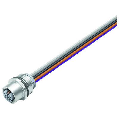 binder 09 0642 700 05 Sensor-, aktuator-stik, M12 Tilslutning, indbygning lodret 1 stk