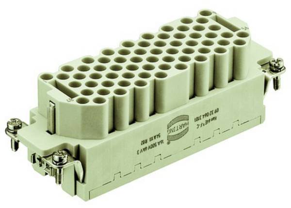 Industristikforbindelse Amphenol C146 09320643101 HARTING Indhold: 1 stk Tilslutningsindsats