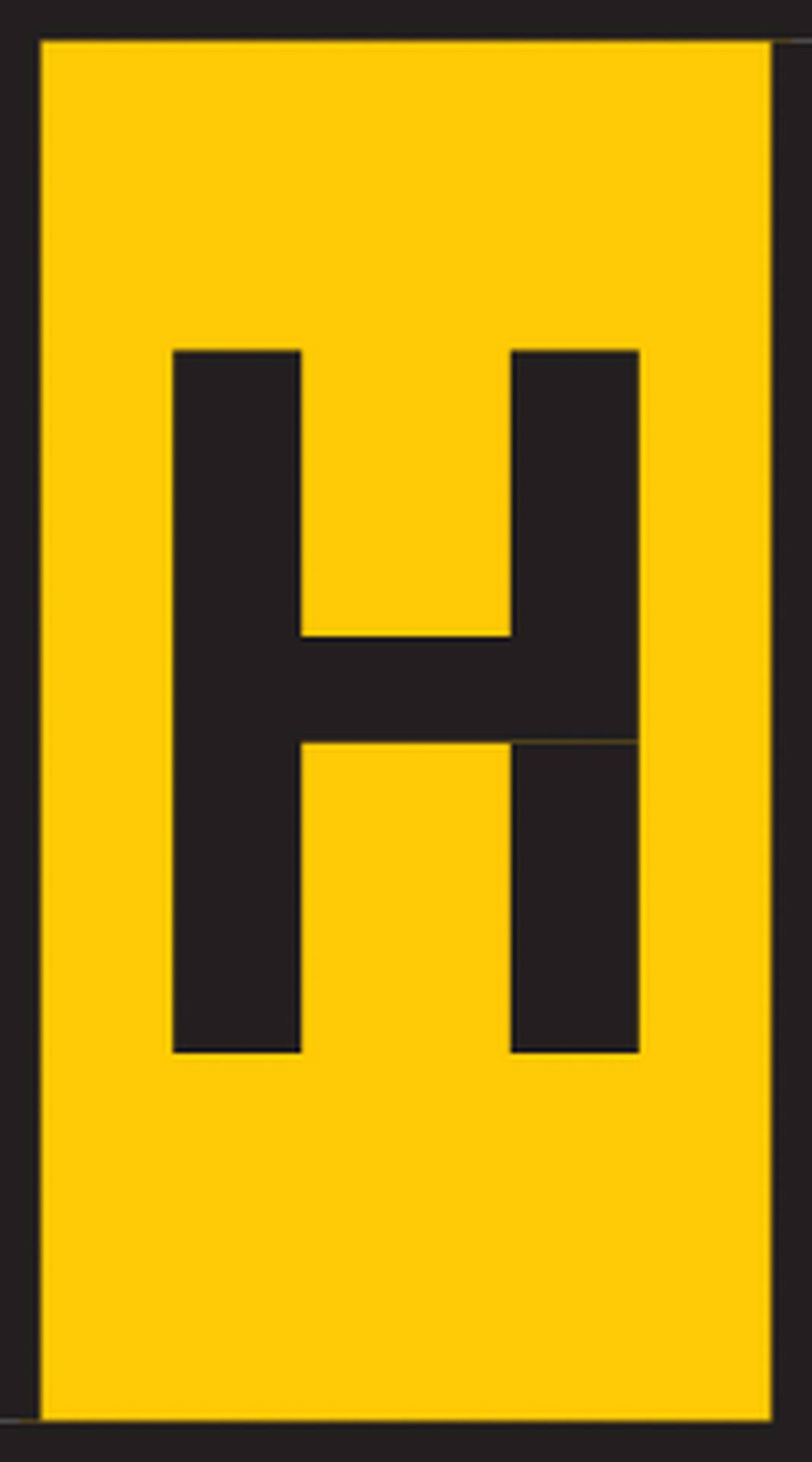 HellermannTyton 592-11008 CWMS-H-260-YE-260-YE Kabel-etiket