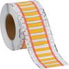 HellermannTyton 553-71029 TULT9-3DS-3x16YE-PO-X-YE Krympeslangemarkør Gul 1500 stk