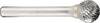 Metabo 628352000 Fræsestift Hårdt metal Kugle Skaftdiameter 6 mm 1 stk.