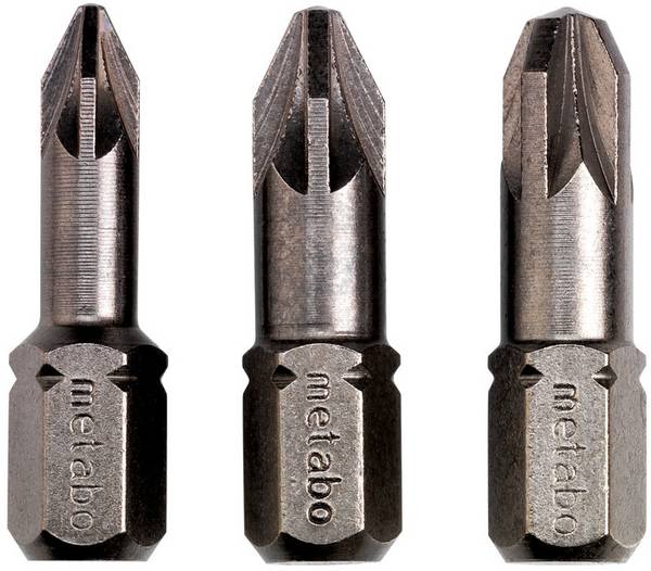 Metabo  628538000 Bitsæt 3 dele