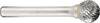 Metabo 628350000 Fræsestift Hårdt metal Kugle Skaftdiameter 6 mm 1 stk.