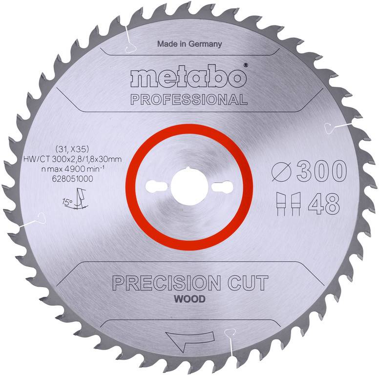 Metabo 628051000 Rundsavblad 300 mm 1 stk