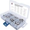 TRU COMPONENTS T1903C034 Kabelsko-sortiment 0.75 mm², 1 mm², 1.5 mm², 2.5 mm², 4 mm², 6 mm², 10 mm², 16 mm² Uisoleret 1020 Teile