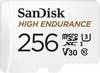 SanDisk High Endurance Monitoring MicroSDXC-kort 256 GB Class 10, UHS-I, UHS-Class 3, v30 Video Speed Class inkl. SD-adapter