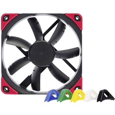 Noctua NF-S12A PWM Chromax.Black.Swap PC-kabinet-blæser (B x H x T) 120 x 120 x 25 mm