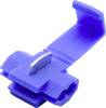 TRU COMPONENTS T1904C037 Forgreningsstik fleksibel: 0.75-2.50 mm² stift: 0.75-2.50 mm² Poltal: 2 10 stk Blå